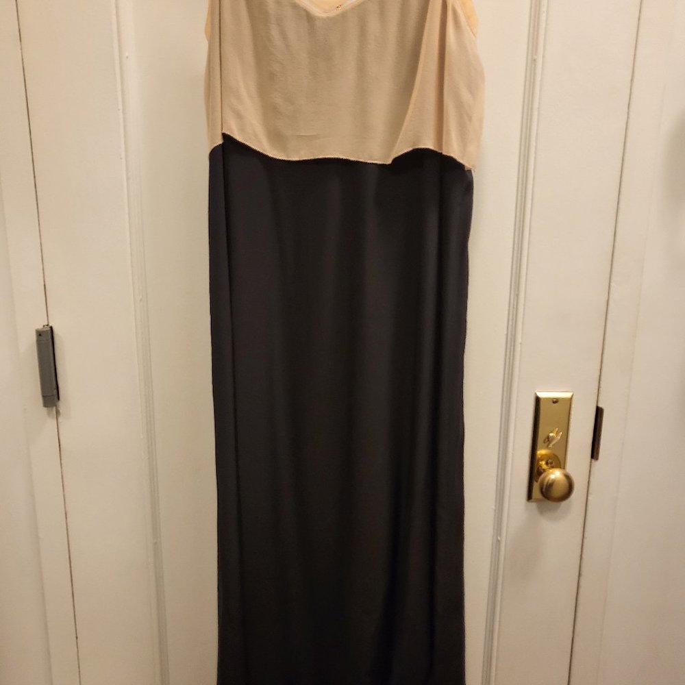 Club Monaco Layered Silk Slip Dress
